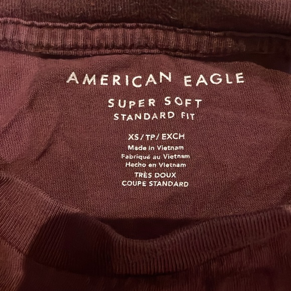 Pack Of 5 Men’s Xs Tees 3 American Eagle, 1 Abercrombie, and the other is H&M - Picture 2 of 10